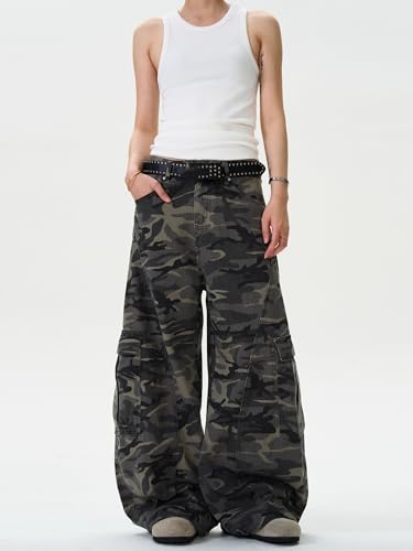 GUOYUXIAO Men's Jeans Dress Casual Pants Loose Fit Trouser for Men3