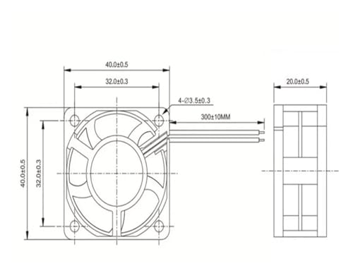Ventilador de refrigeración de 12 V para proyectos de electrónica y PCs 5