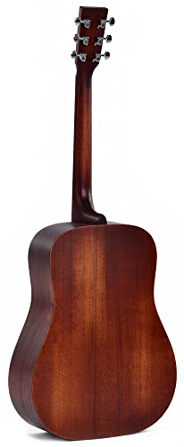 DITSON D-15-AGED Dreadnought Guitare acoustique - Les Beatles, Paul McCartney, John Lennon, RIngo Starr, George Harrison DITSON D-15-AGED Dreadnought Guitare acoustique – Image 4