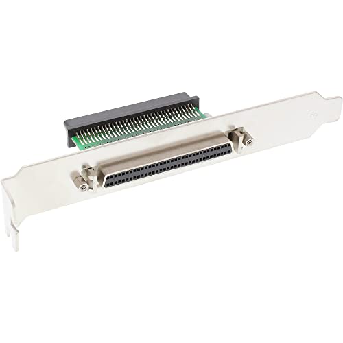 InLine 45550 SCSI III U320 Équerre Slot (68 Broches, Mini Prise SUB D vers Prise,...