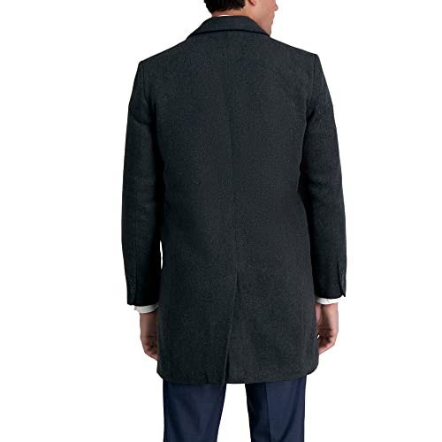 Haggar Men's Brushed Twill Top Coat2
