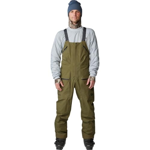 Mountain Hardwear Men's High Exposure™ GORE-TEX C-Knit Bib Combat Green Small