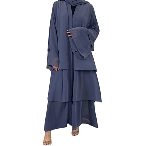 Kimono Manteau de Fête Kelsiop : Caftan Marocain Grande Taille et Abaya Chic