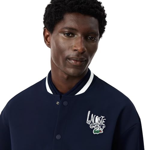 Lacoste Men's Sport Varsity Water-Repellent Golf Windbreaker2