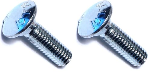 Image of Hard-to-Find Fastener 014973453152 Carriage Bolt Grade 5, 3 /8-16 x 1-1 /4, Piece-10 (Pack of 2)