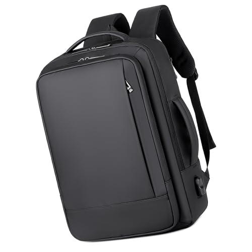 ビジネスリュック メンズ リュック a4 軽量 大容量 薄型 撥水 2way 拡張 40代 30代 20代 50代 疲れない 頑丈 丈夫 通勤 通学 充電ポート ノートPC タブレット おしゃれ 出張