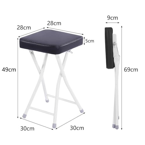 Chaise pliable compacte portable pour optimiser l'espace de votre studio - 3