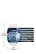 Global Novelties Happy Ending Shower Stroker Ei-Masturbator Clear Einheitsgröße