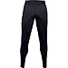Produktbild Under Armour ARMOUR FLEECE JOGGER, leichte und atmungsaktive Laufhose für Herren aus Fleece, komfortable Sporthose mit loser Passform Herren, Schwarz (Black / Black ) , L