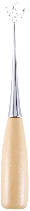 1set Leather Craft Hand Stitching Diy Sewing Tool Thread Awl Waxed Thimble Kit - Leathercraft Tool Sets -