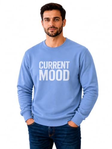 Image of Mack Jonney Men's Printed Fleece Sweatshirt|Full Sleeve Round Neck Winter Sweatshirt for Casual Wear|Travel|Gym & Everyday Style-mj-403