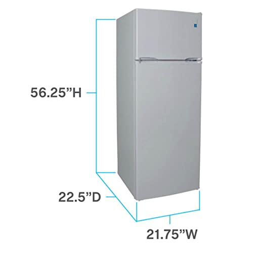 Generic RA730B0W Avanti Ra7306Wt 2-Door Apartment Size Refrigerator thumb #3