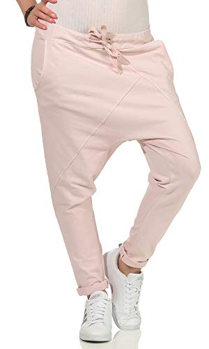 Damen Jogginhose im Boyfriend-Style Sweatpants für Freizeit Sport und...