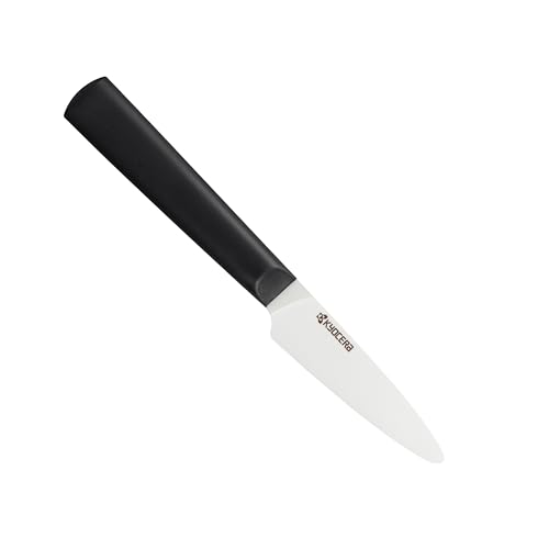 Comparison: Best Ceramic Paring Knife 9 KYOCERA INNOVATIONwhite 3" Ceramic Paring Knife - White Z212 Blade with Non-Slip Black Handle