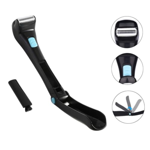 Afeitadora de espalda para eliminar vello difícil con mango largo plegable 4