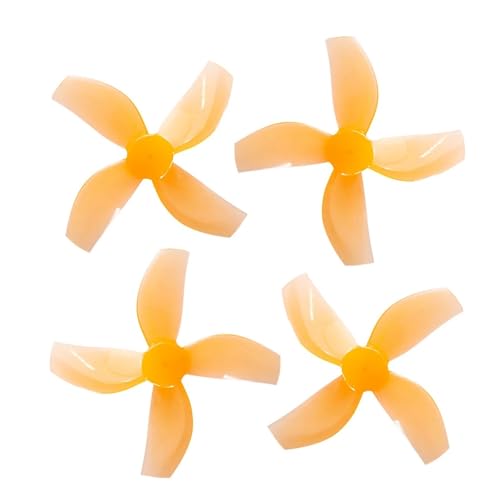 Gemfan Mirco Props 35mm 3ブレード/4ブレード PCプロペラ 1.0mm 20ペア RC FPVレーシングフリースタイル FPV用 Tinywhoop用 ドローン用 08028モーター(20Pairs 4Blade)