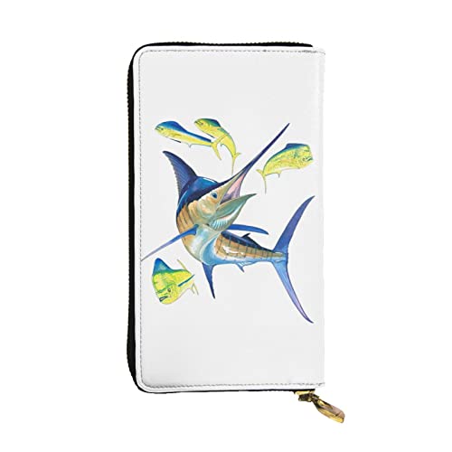 Portefeuille en cuir grande capacité avec porte-cartes sécurisé pour homme et femme