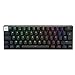 Logitech G PRO X 60 LIGHTSPEED, Clavier gaming sans fil, mécanique compact TKL 60 pour cent, LIGHTSYNC RVB, touches en PBT double couche, switchs tactiles GX optiques, Windows PC, AZERTY FR - Noir