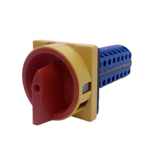 Interruptor LW26GS-20/8 selector rotativo de leva de 20A y 660V para seccionamiento