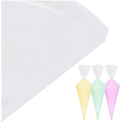Quinnsus Lot de 100 petites poches à douille jetables de 25,4 cm, mini poches à douille pour glaçage, biscuits, glaçage, décoration de pâtisserie