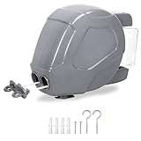 FunkyBuys 30m Double Retractable Washing line Outdoor, Heavy Duty Extendable Washing Line with Twin Cable, Wall Mounted Washing Line Outdoor, 2 x 15m Clothes Line Drying Space