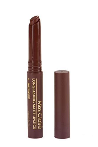 Image of Miss Claire Longlasting Matte Lipstick, Brownie 04, 2 g