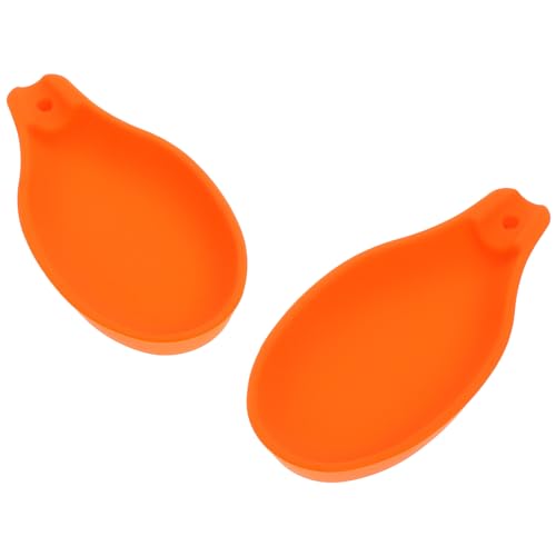 2pcs Spoon Rest Stove Top Spoon Holders Stands Kitchen Utensil Holder Mat Spoon Storage Pads Easy Clean Kitchen Supplies