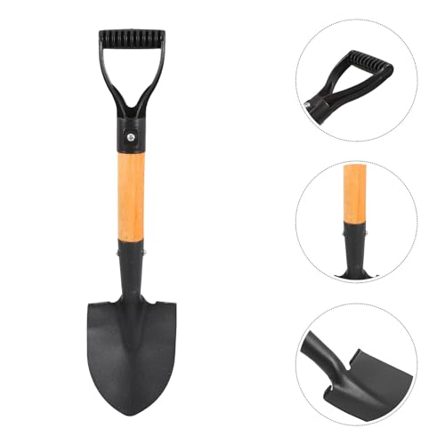 Pala de jardinería multiuso de 36 cm con mango negro miniatura 7