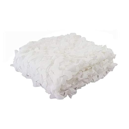 Filet de Camouflage Blanc, Kamouflage Militär, pour chasse, Ombrage, Décoration 2x3 m/3x5 m/4x4 m/5x5 m/6x8 m/7x8 m/9x12 m/10x10 m/10x12 m