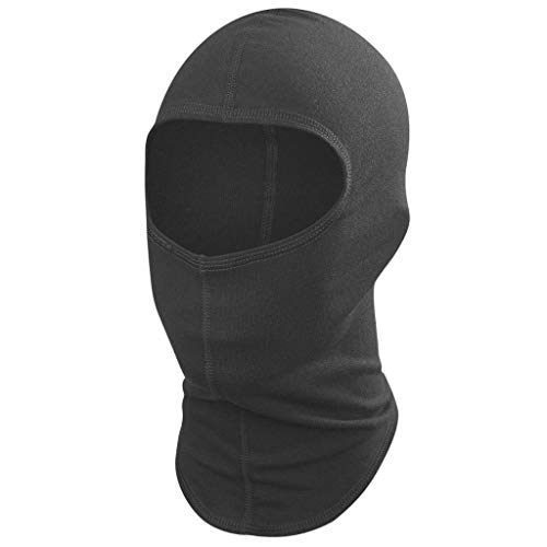 Kit Balaclava caveira + Bandana caveira + Bandana Lisa + Touca Ninja Segunda Pele Lisa Segurança Cap