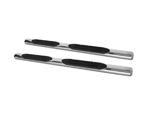 HS Power 4" Running Boards Compatible with 97-03 Ford F150 Super/Extended Cab Models | Chrome Oval Side Steps | Heavy Duty Stainless Steel Rail Side Step Nerf Bars
