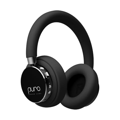 Puro Sound Labs BT2200s Plus Volume Limited Kids’ Bluetooth Headphones (Black) Cover