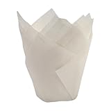 50 moldes para magdalenas de tulipanes con estilos de impresión, textura, a prueba de aceite, para hornear cumpleaños, bodas, vacaciones