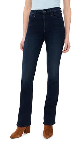MOTHER Women's The Smokin Skimp Jeans, Karaoke in Kyoto, Blue, 30
