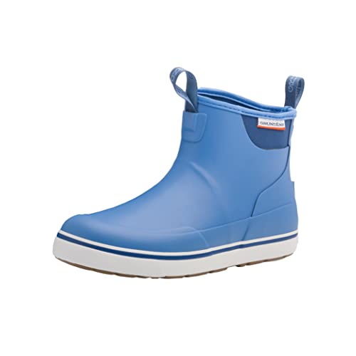 Grundens Women’s Deck-Boss Ankle Boot | Durable, Waterproof, Parisian Blue, W 9 #TOP4