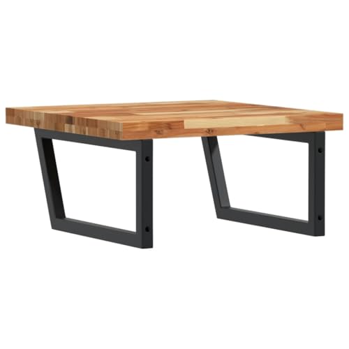 Étagère murale en acier acacia pour optimiser les petits espaces