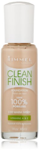 Rimmel Clean Finish Foundation, Warm Ivory