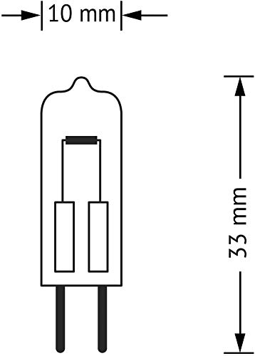 Osram Starlite G4 12 V Halogen Capsule Bulb 20 Watt 64428 300 Degree Oven Lamp