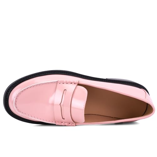 Image of Loafers for Women, Classic Penny Slip On Flat Dress Shoes
