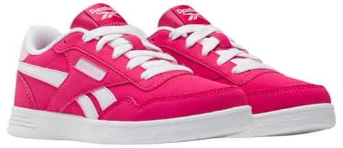 Reebok Girl's Court Advance Elastic Lace & Top Strap Sneaker2