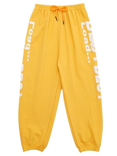 easyforever Unisex Kids Boys Girls Active Sweatpants Running Athletic Jogging Jogger Casual Elastic Waistband Pants