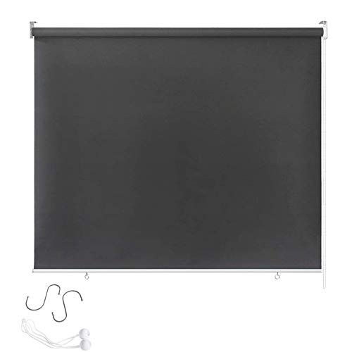 Froadp 180x140cm Stores Enrouleurs Extérieur à Opaque Enrouleur Fonction Thermique Réfléchissante Occultant dans différentes Tailles et Couleurs pour...