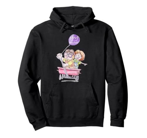 Sweat à capuche Up Carl & Ellie l'histoire d'amour Pixar sur vous