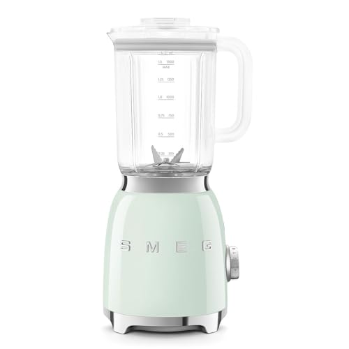 Smeg, Frullatore da Tavolo BLF03PGEU 1,5 L, 4 Livelli di
