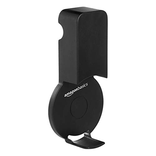 AmazonBasics - Soporte para montaje en pared para Echo Dot de tercera generación, Negro