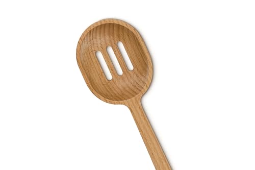 Image of Le Creuset Signature Wooden Slotted Spoon