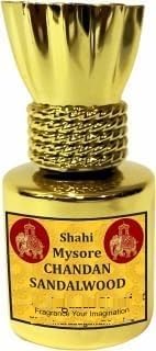 World Best SANDAL Attar Shahi Mysore Chandan Attar For Men 10ml Roll On 48 Hours Long Lasting Original Chandan Itra/itar/ittar Fancy Pack