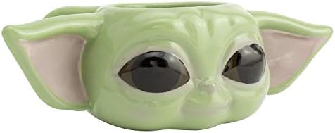 Mandalorian Child Grogu Baby Yoda porcelanowy kubek - oficjalnie licencjonowany produkt Star Wars, 300 ml