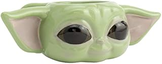 Mandalorian Child Grogu Baby Yoda porcelanowy kubek - oficjalnie licencjonowany produkt Star Wars, 300 ml