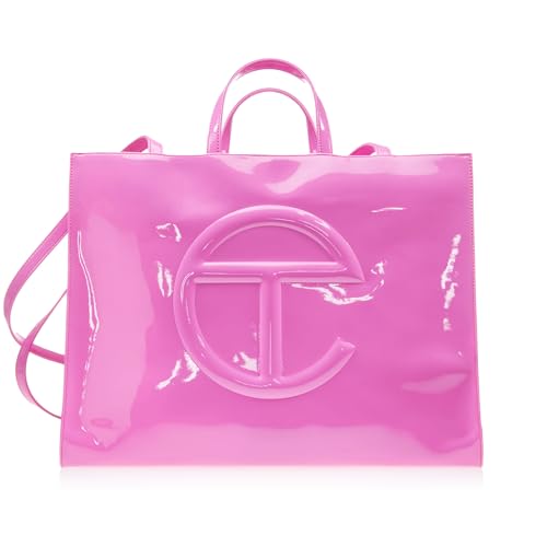 Telfar Large Shopping Bag - Pink Patent